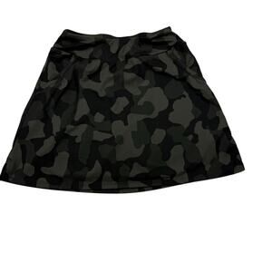 Zella Black Camo Skort Skirt